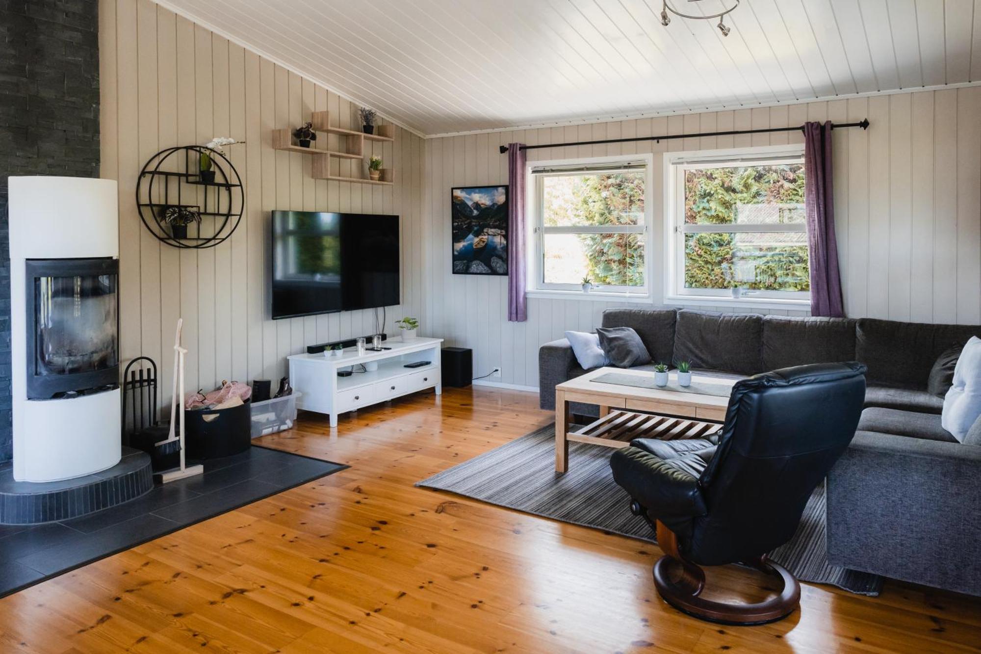 Apartment Med Flott Uteplass *